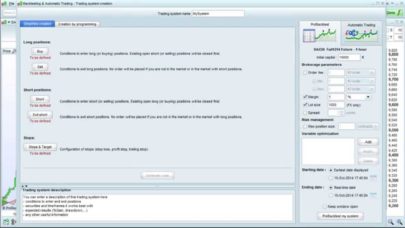 Create a trading system without programming – ProRealTime
