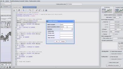 Trading system backtest optimization – ProRealTime