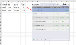 screener data to excel